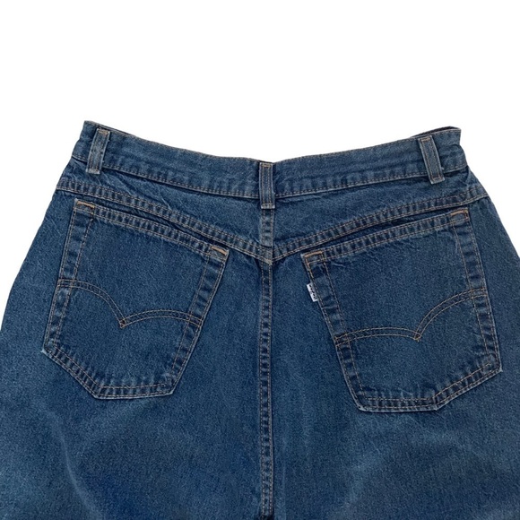 Rare Vintage 70s Levi's USA Made 573 White Tab Tapered Leg Mom Jeans Size 12/31 - Picture 10 of 12